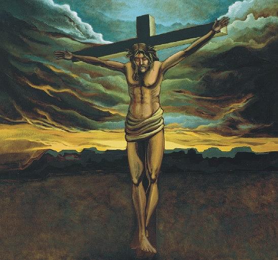 The Crucifixion Painting by Steven Donnini The Crucifixion Painting by Steven Donnini