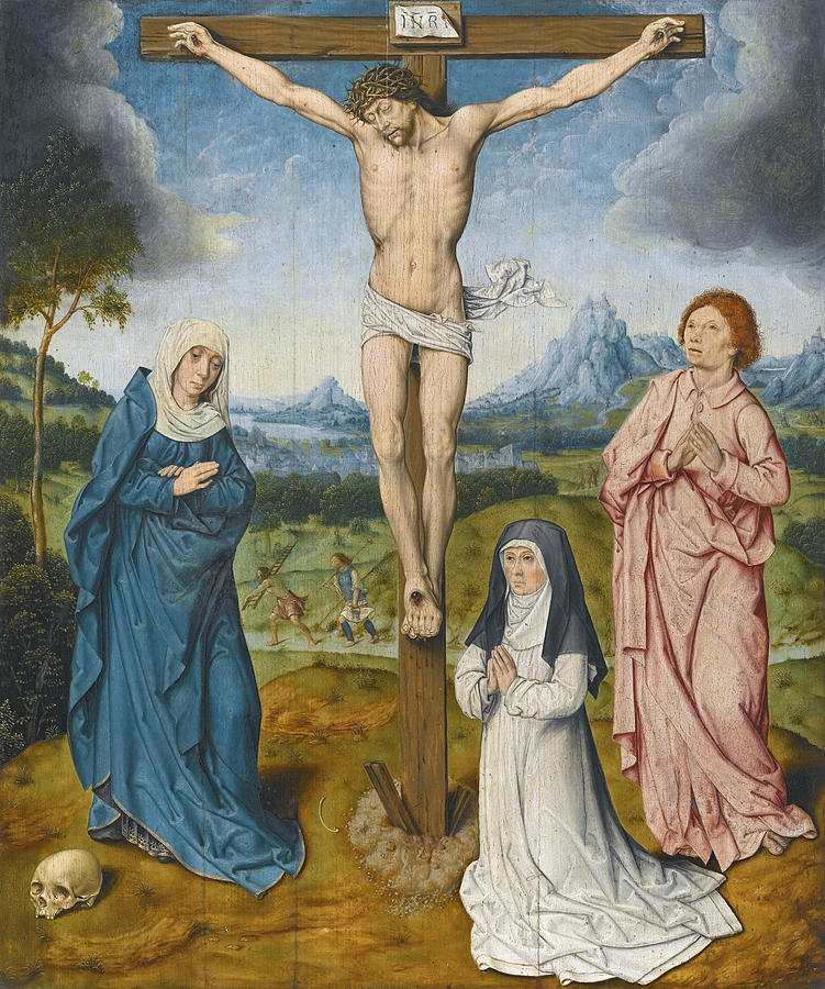 The Crucifixion Painting by Workshop of Aelbrecht Bouts
