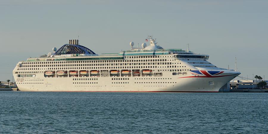 The Cruise Ship Oceana Photograph by Bradford Martin