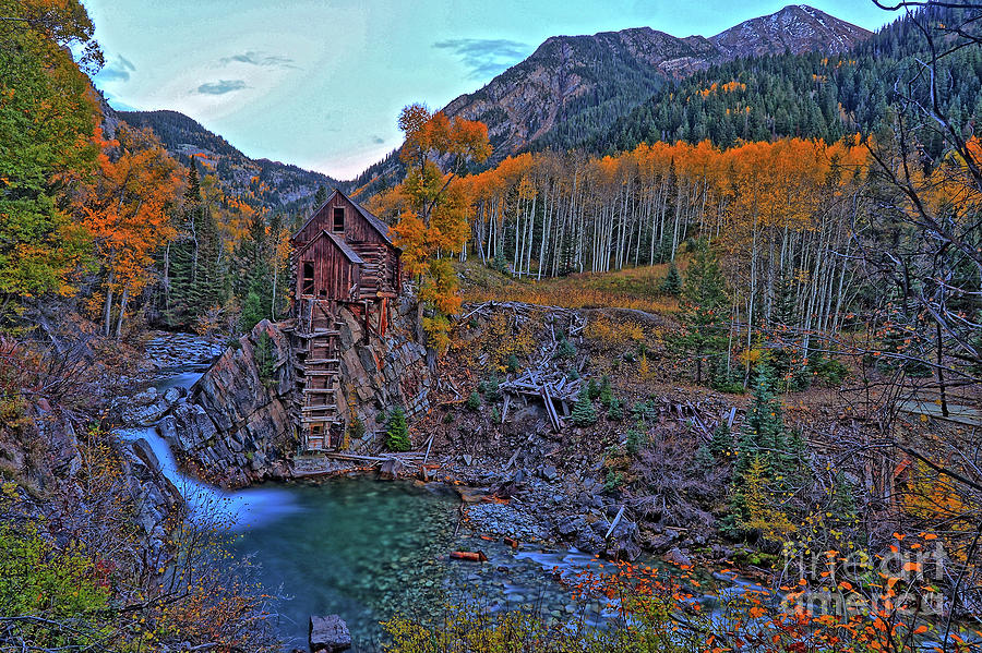The Crystal Mill Photograph by Scott Mahon