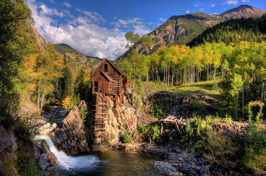 The Crystal Mill and the Crystal River Photograph by Ken Smith