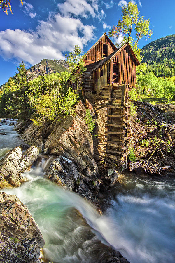 The Crystal Mill Photograph by Wesley Aston
