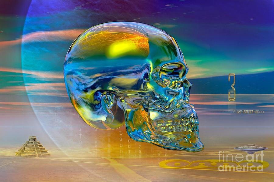 The Crystal Skull Digital Art by Shadowlea Is