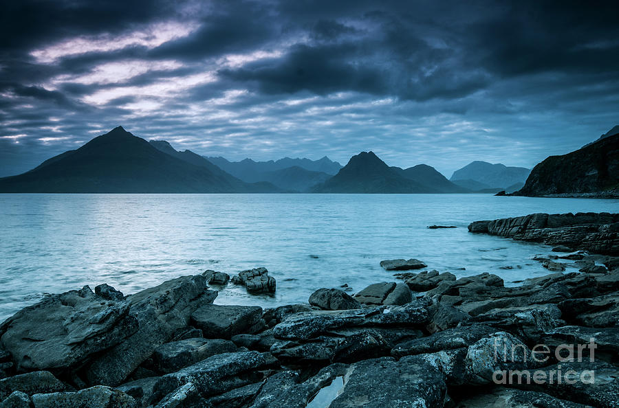 The Cuillin and the Calm Photograph by David Lichtneker