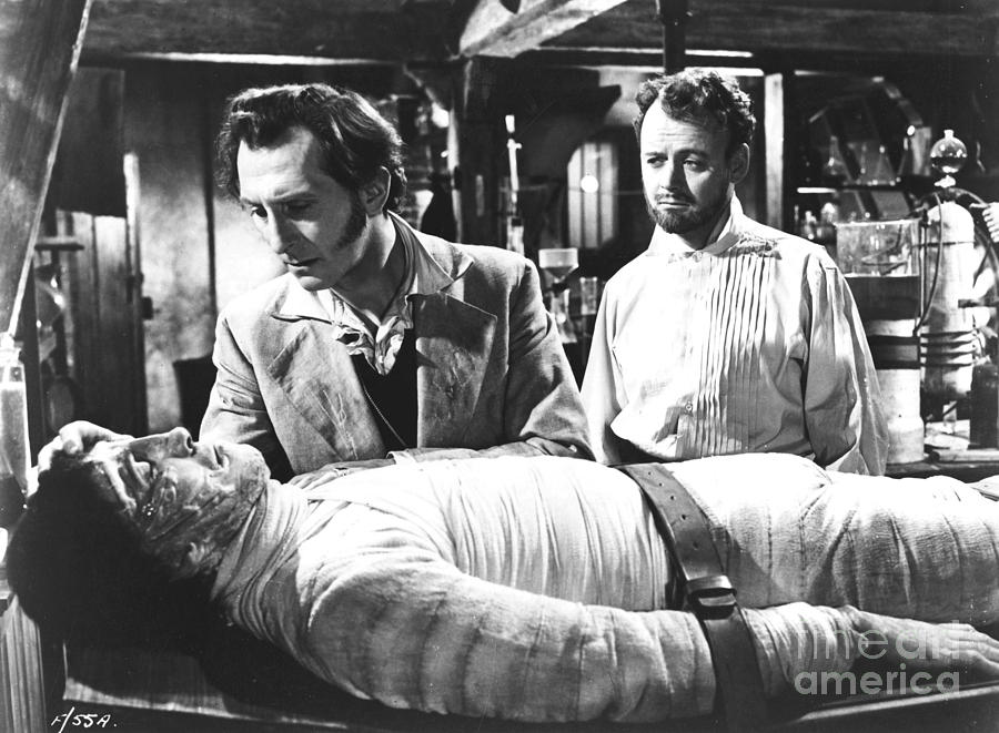 The Curse of Frankenstein 1957 Baron Victor Frankenstein Photograph by Vintage Collectables