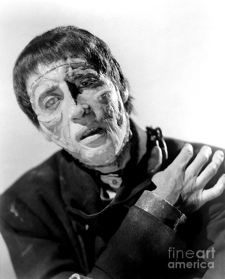 THE CURSE OF FRANKENSTEIN Christopher Lee 1957 Photograph by Vintage Collectables