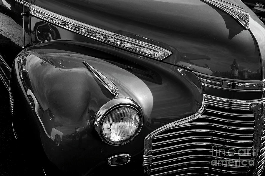 Car Photograph - The Curve of The Fender by Kirt Tisdale