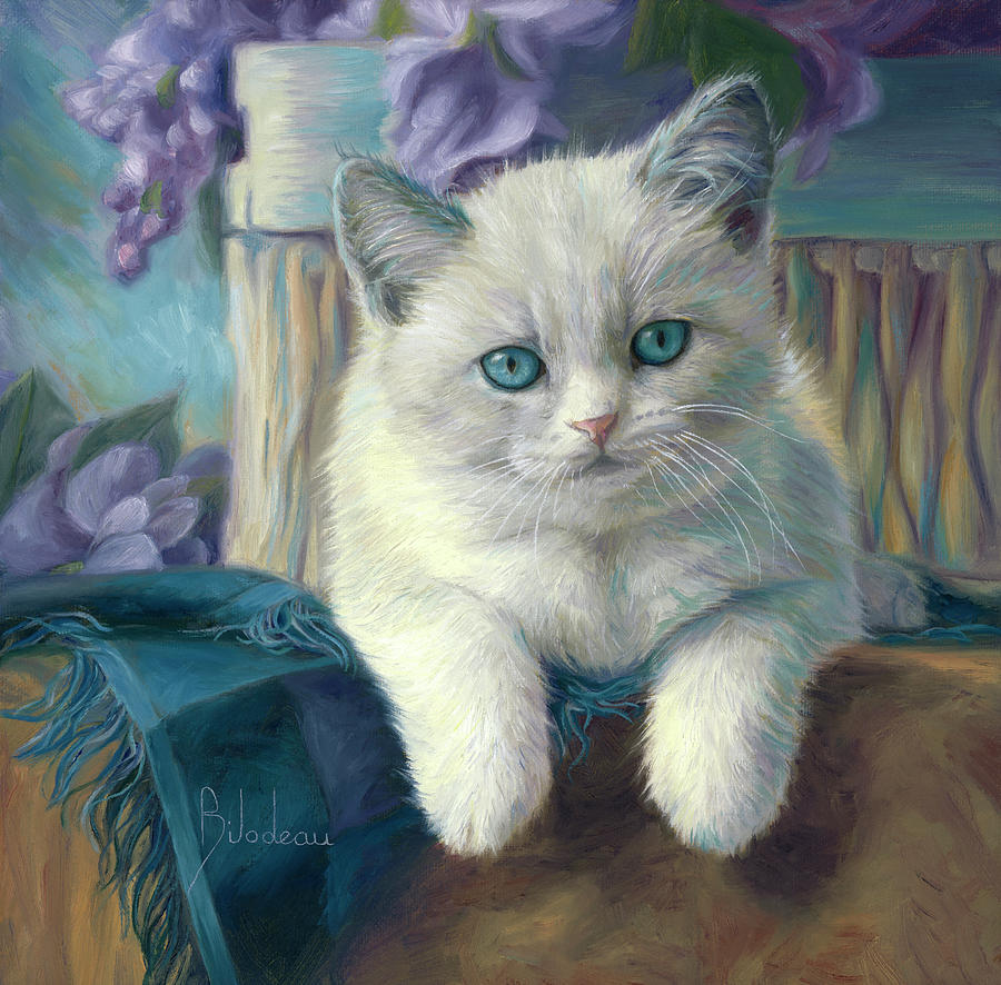 The Cutest of Them All Painting by Lucie Bilodeau