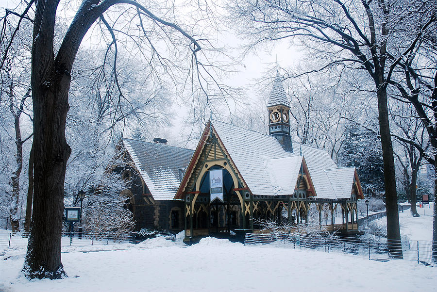 The Dairy in Winter Photograph by James Kirkikis