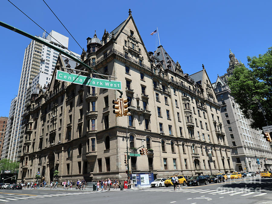 The Dakota Apartments- One West 72nd Street at CPW built 1884 Photograph by Steven Spak