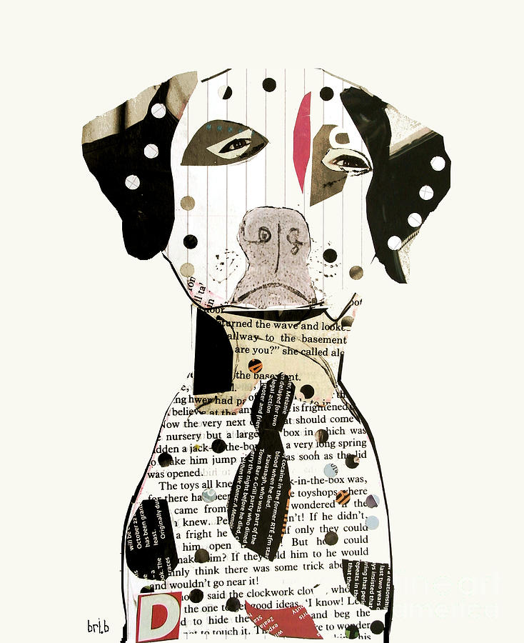The Dalmatian Dog  Painting by Bri Buckley