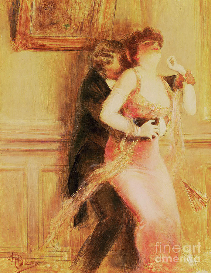 The Dance Painting by Albert Guillaume