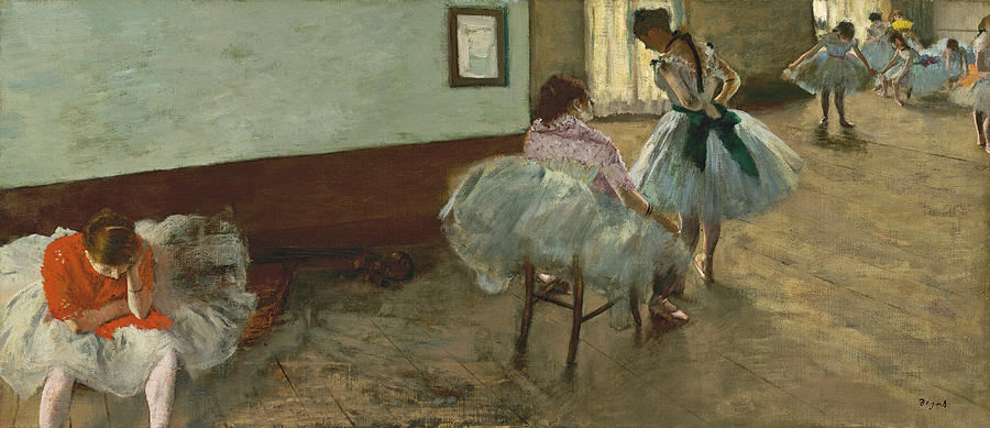  The Dance Lesson 2 Painting by Edgar Degas