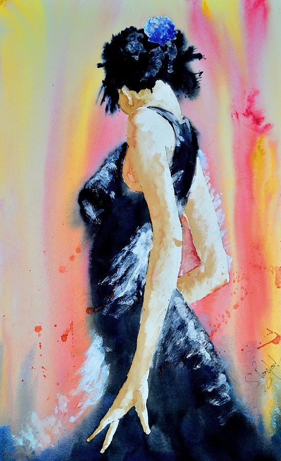 Dance Painting - The dance by Steven Ponsford