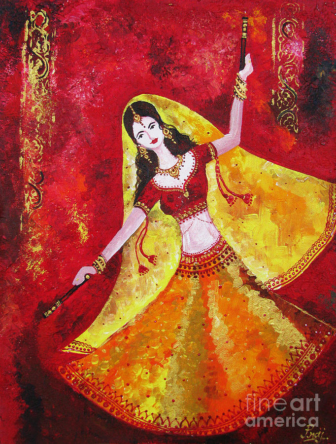 Mothers Day Painting - The Dancer by Prajakta P