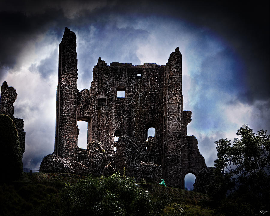Castle Photograph - The Dark Keep by Chris Lord