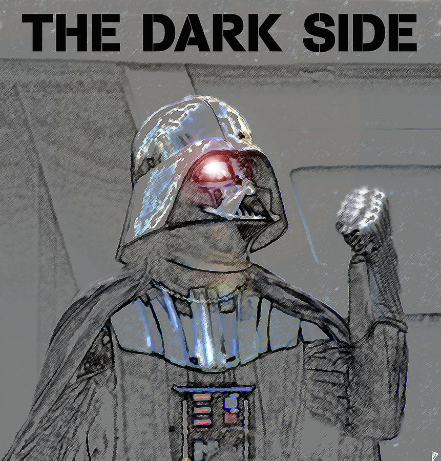 The Dark Side Painting by David Lee Thompson