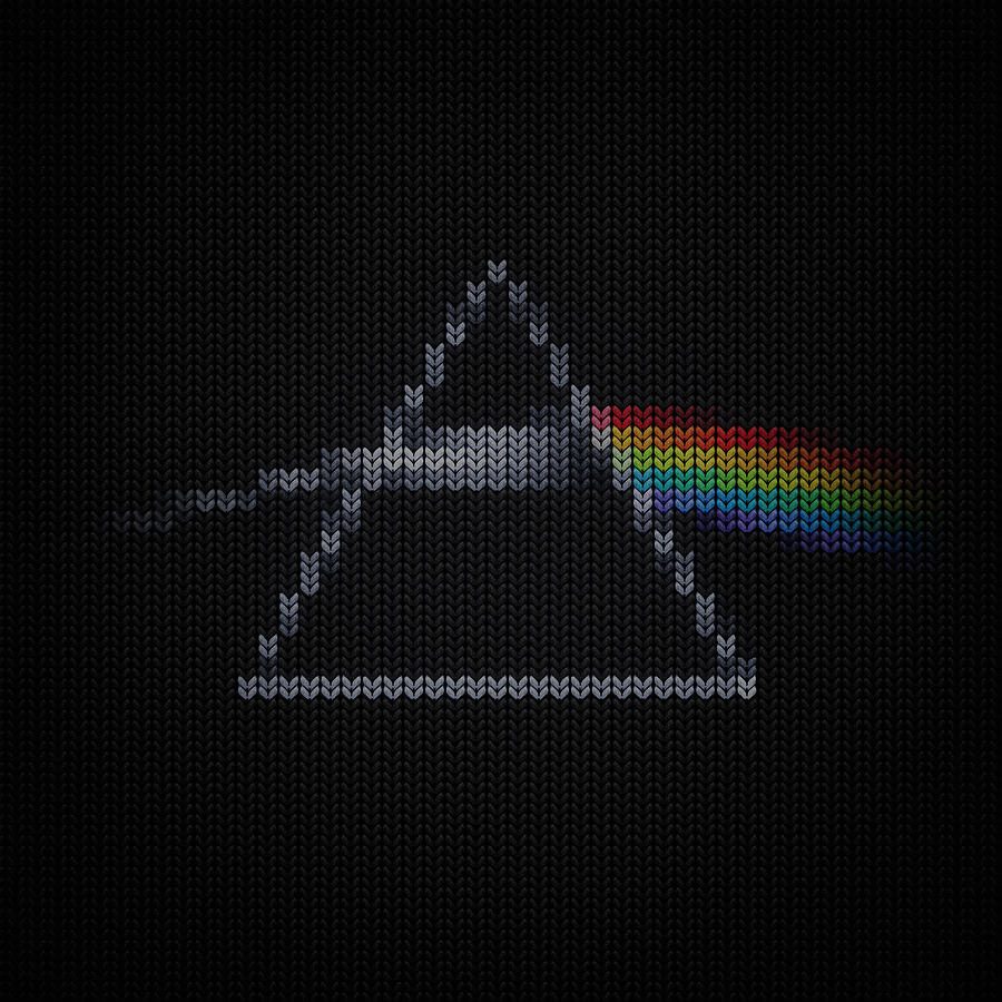 The Dark Side of The Ugly Christmas Sweater Cool Dark Side of the Moon Music Parody Digital Art by Philipp Rietz