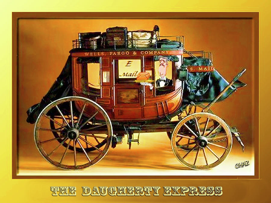 The Daugherty Express Painting by CHAZ Daugherty