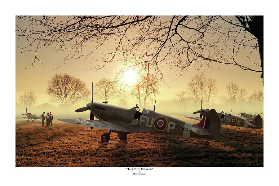 The Day Begins - Titled Digital Art by Mark Donoghue