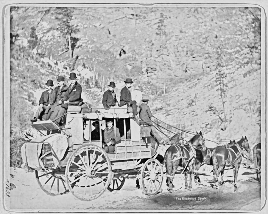 The Deadwood Coach Photograph by John Feiser