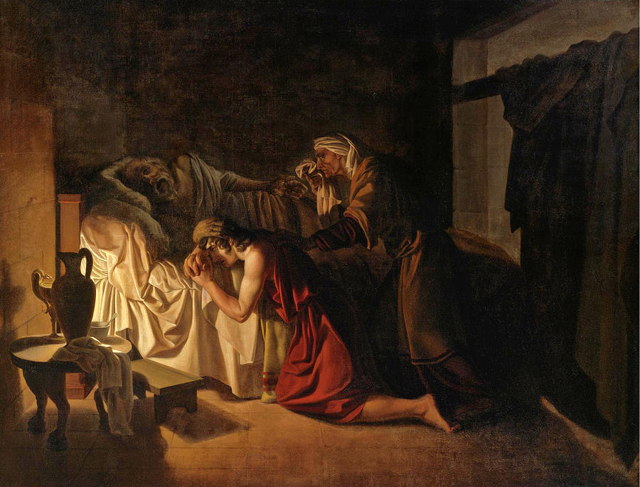 The Death of Socrates Painting by Jean-Jacques-Augustin-Raymond Aubert
