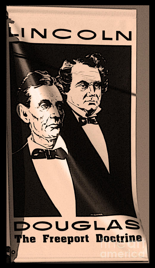 Abraham Lincoln Photograph - The Debaters by David Bearden