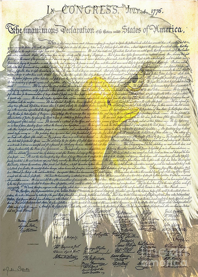 The Declaration Of Independence #2 Photograph