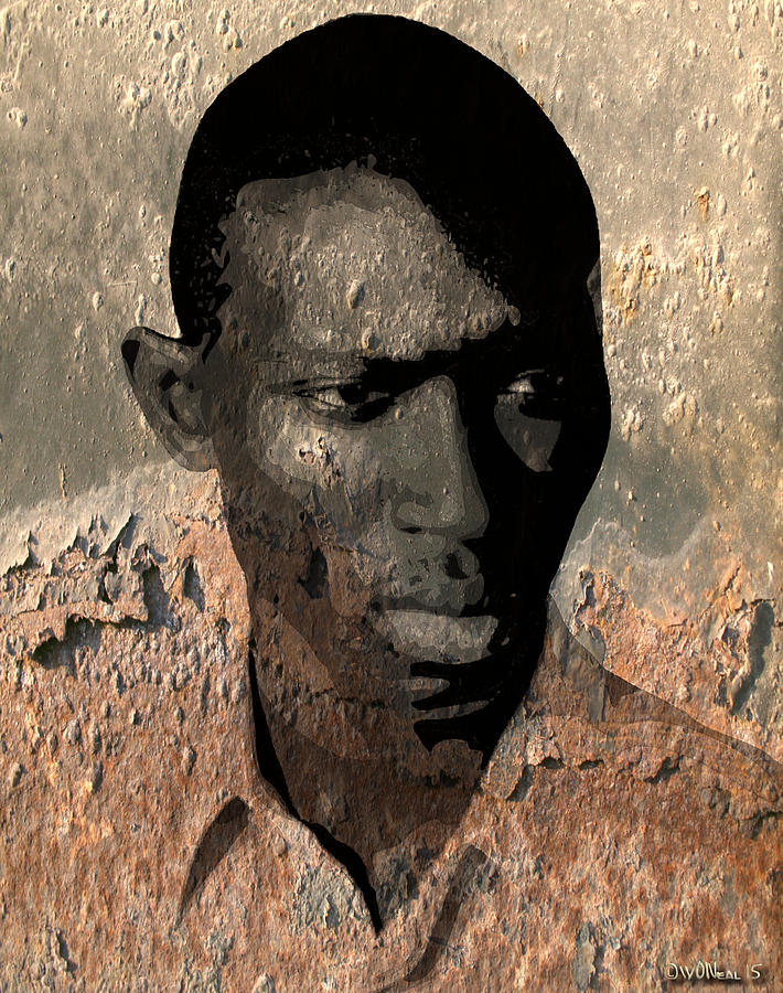 Portrait Digital Art - The Deconstruction of Armando by Walter Neal