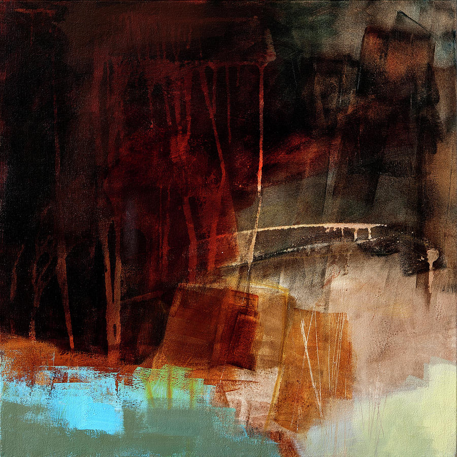 The Deep End #3 Painting by Jane Davies