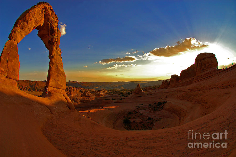 The Delicate Arch of Arches National park 9 Photograph by Micah May