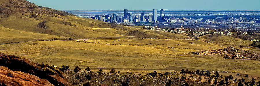 The Denver Colorado Skyline 3 Photograph by David Patterson