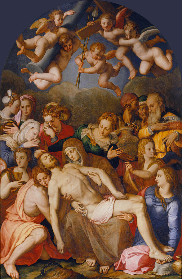 The Deposition of Christ Painting by Bronzino