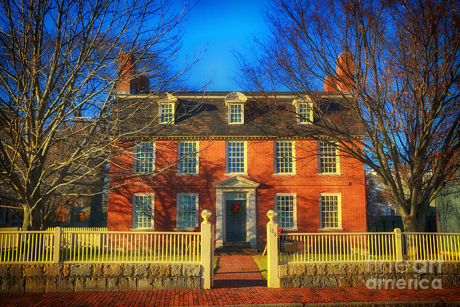 The Derby House 1762 Photograph by Elizabeth Dow