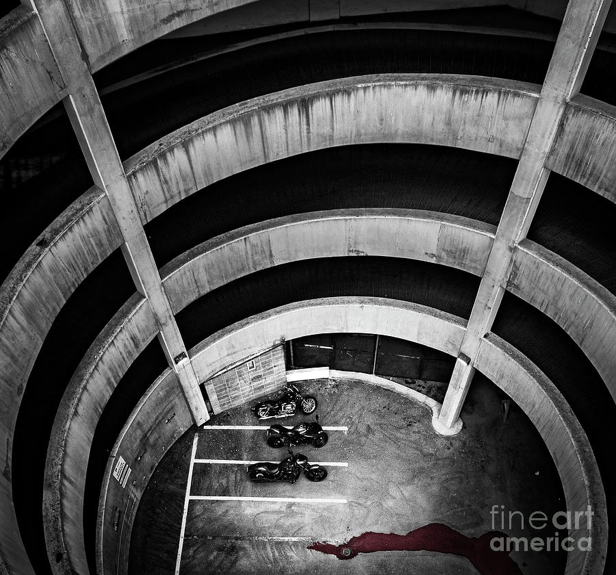 Architecture Photograph - The Descent by Darcy Michaelchuk