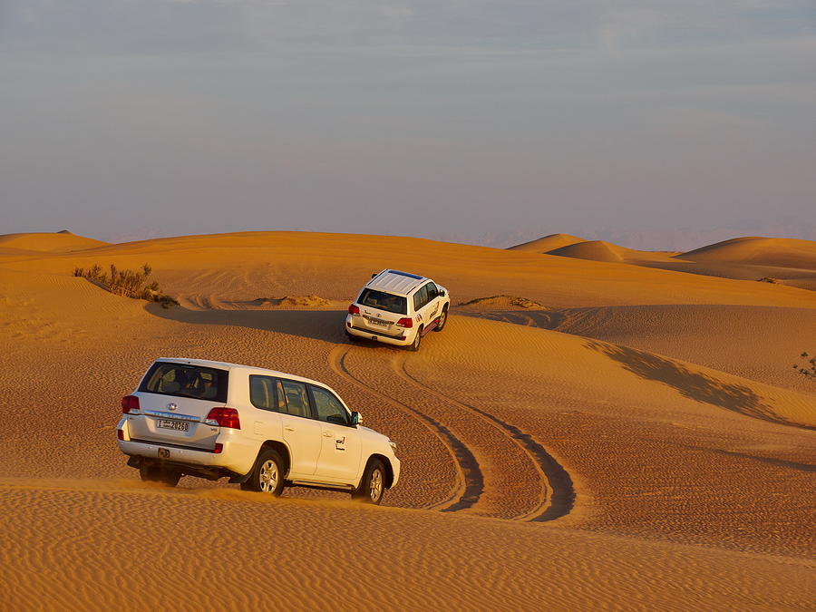 The Desert Jeep Safari Photograph by Jouko Lehto