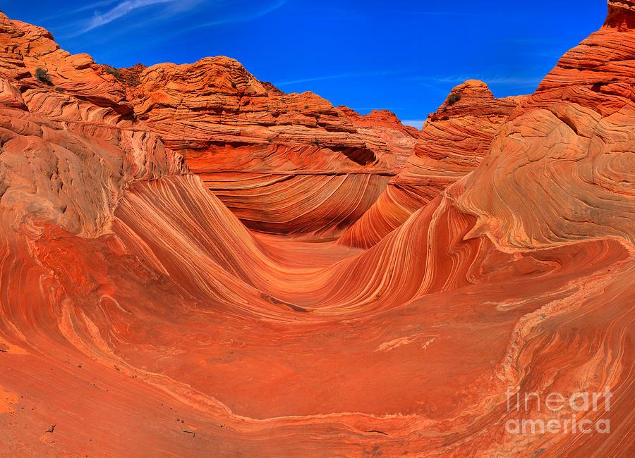 The Desert Wave Photograph by Adam Jewell