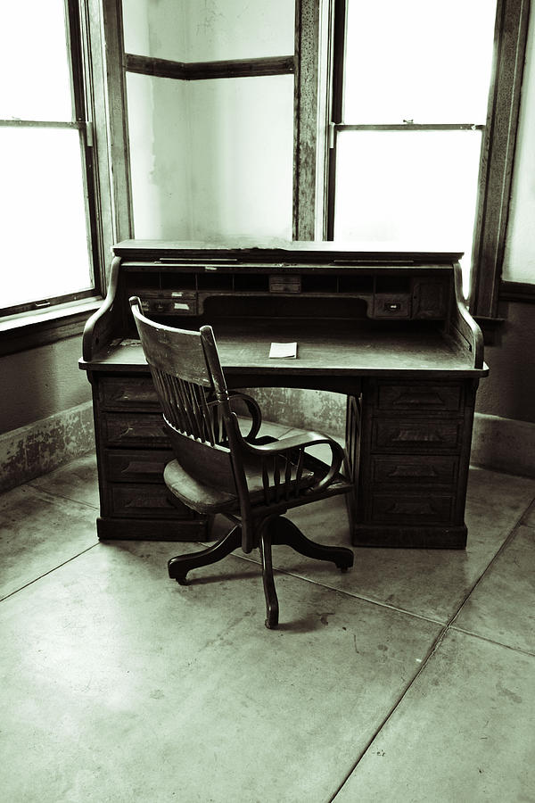 The Desk Photograph by Holly Blunkall
