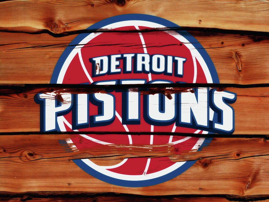 The Detroit Pistons 1b Mixed Media By Brian Reaves