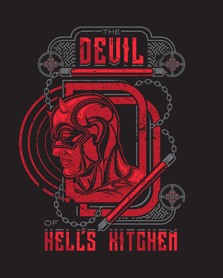 The Devil of Hell's Kitchen Digital Art by Little Black Heart - Fine ...