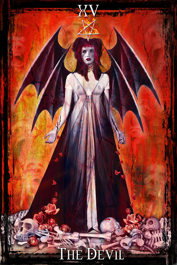 The Devil Digital Art by Tammy Wetzel