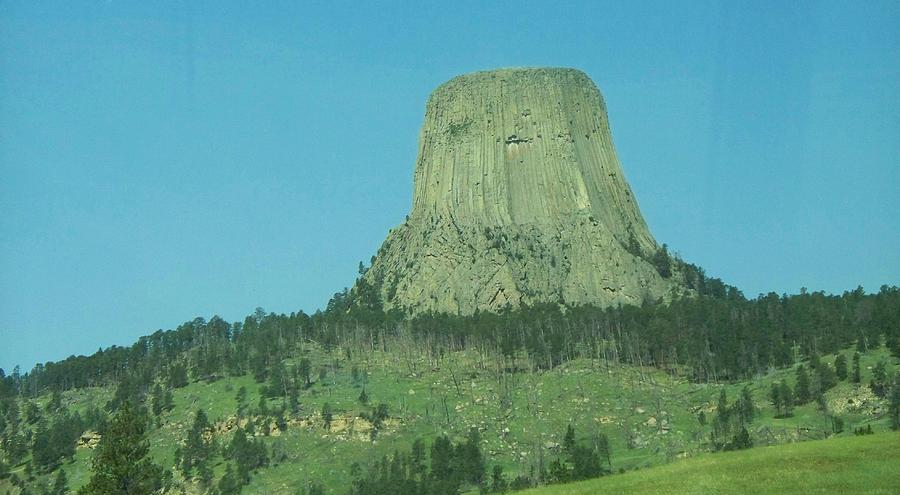 The Devils Tower Photograph by Remegio Onia