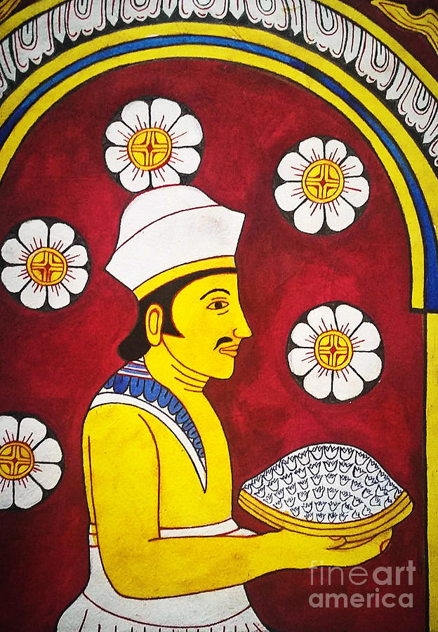 The Devotee Sri Lanka Painting By Jayanga Madusanka Fine Art America   The Devotee Jayanga Madusanka 