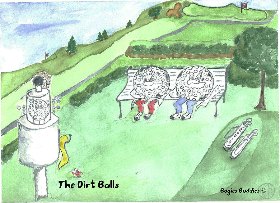The Dirt Balls Painting by Imagery-at- Work