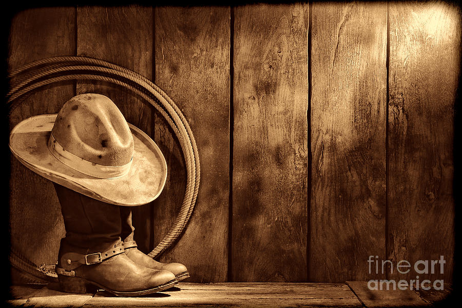 The Dirty Hat Photograph By American West Legend By Olivier Le Queinec 