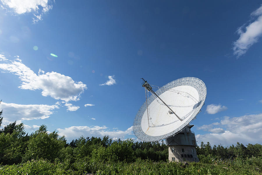 The dish during the day Photograph by Josef Pittner