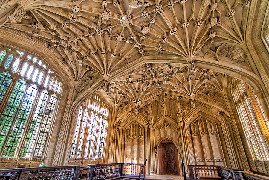 The Divinity School at the Bodleian Library Photograph by Tim Stanley