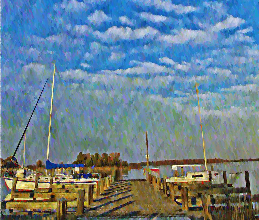 Boat Photograph - The Dock of the Bay by Bill Cannon