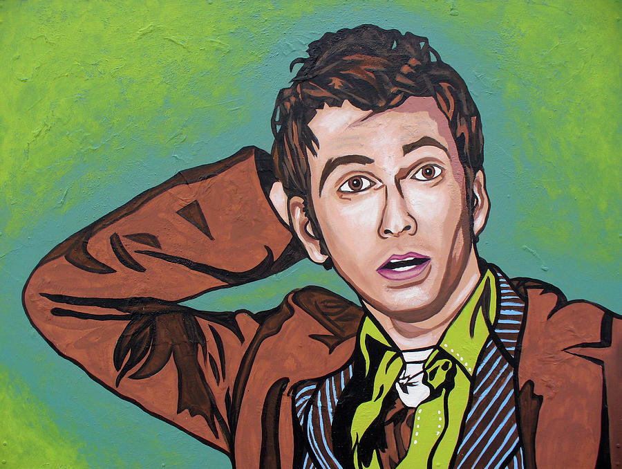 The Doctor David Painting by Sarah Crumpler