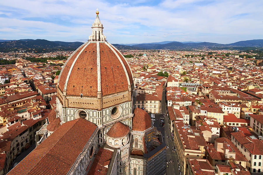 The dome of Santa Maria del Fiore. Florence, Italy. Photograph by ...